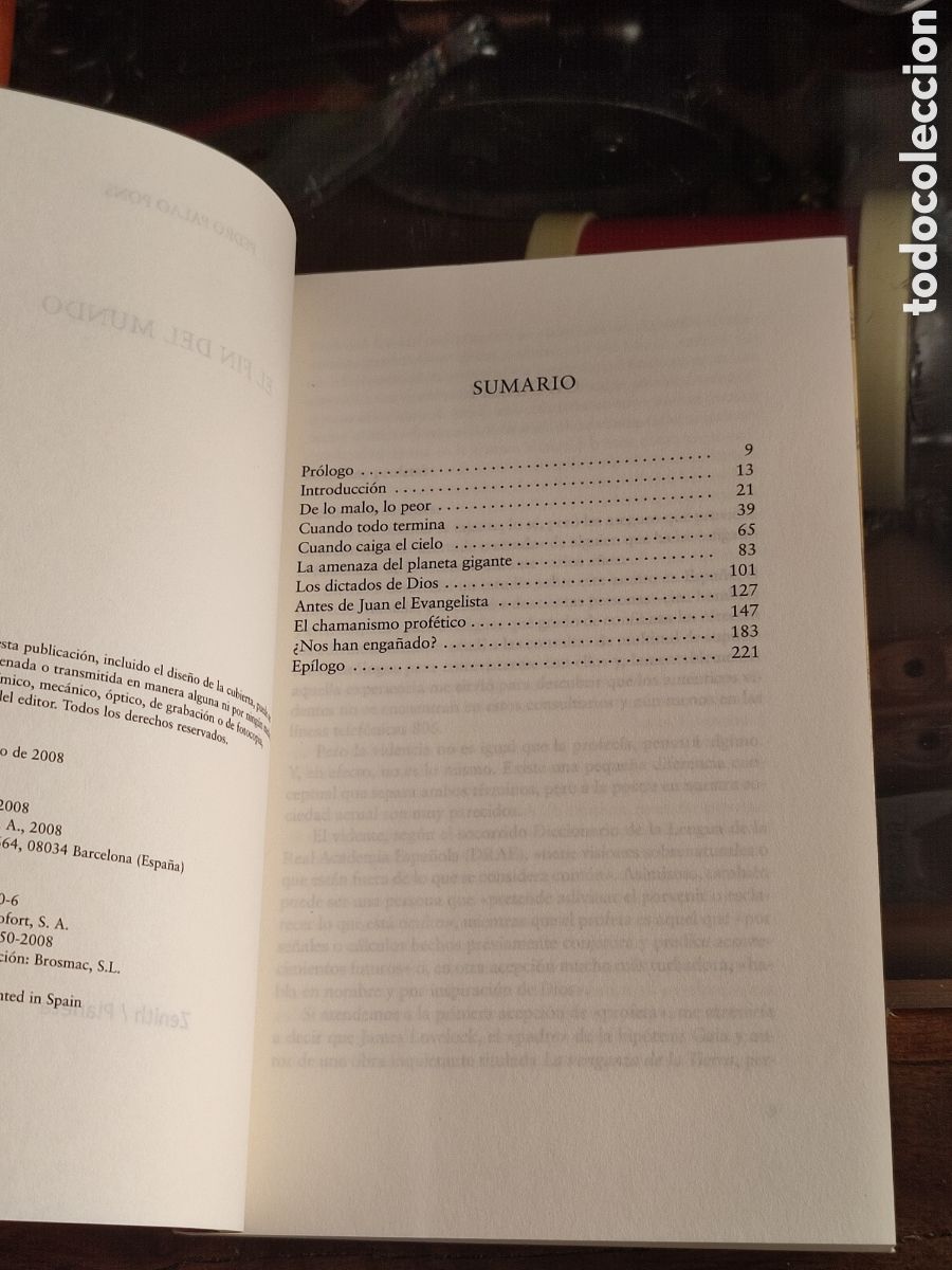 Libros: El fin del mundo Pedro Palao - Foto 3