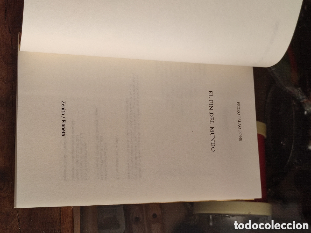 Libros: El fin del mundo Pedro Palao - Foto 4