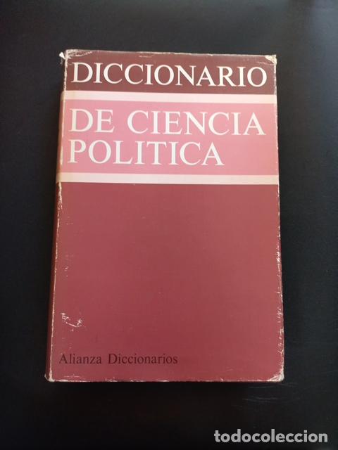 Libros: Axel G&ouml;rlitz, dir. - Diccionario de ciencia pol&iacute;tica - Foto 1