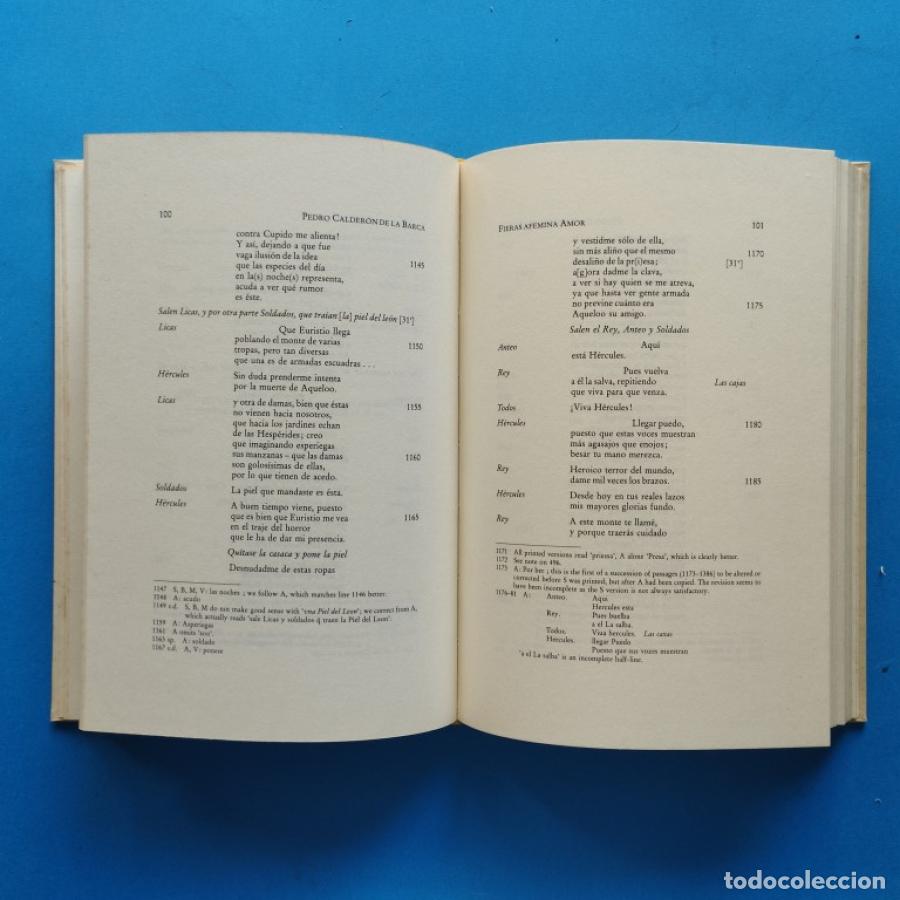 Libros: Fieras Afemina Amor. - Calder&oacute;n de la Barca, Pedro. - Foto 3