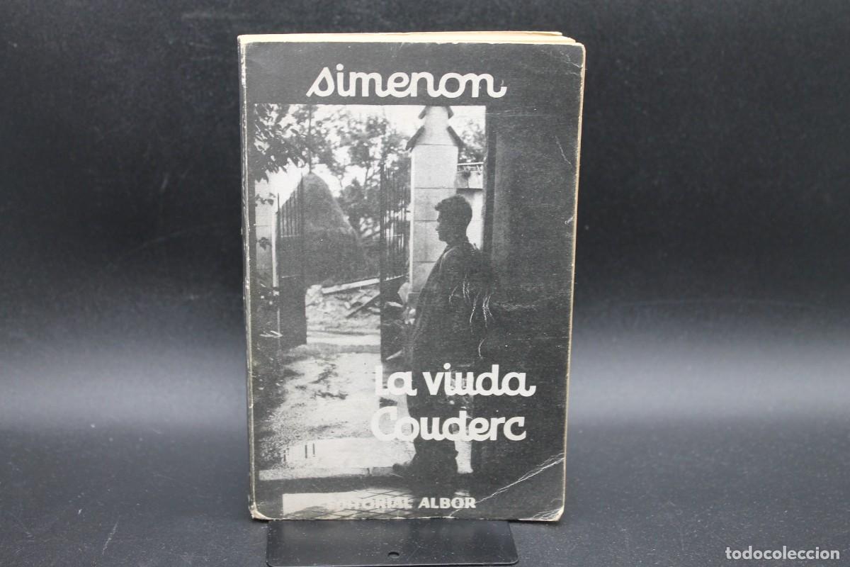 Libros: LA VIUDA COUDERC SIMENON EDOTORIAL ALBOR 1957 - Foto 1