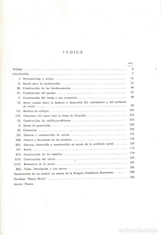 Libros: MODELISMO NAVAL. Tratado descriptivo y constructivo de modelos de nav&iacute;os y sus partes constitutivas - Foto 2