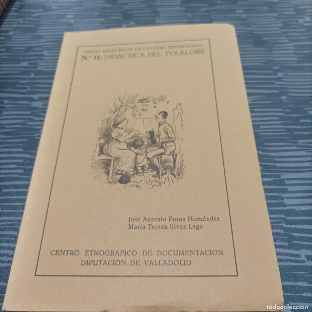 Libri di seconda mano: TEMAS DID&Aacute;CTICOS DE CULTURA TRADICIONAL,N.11 DIDACTICA DEL FOLKLORE,1988,33 PAG.