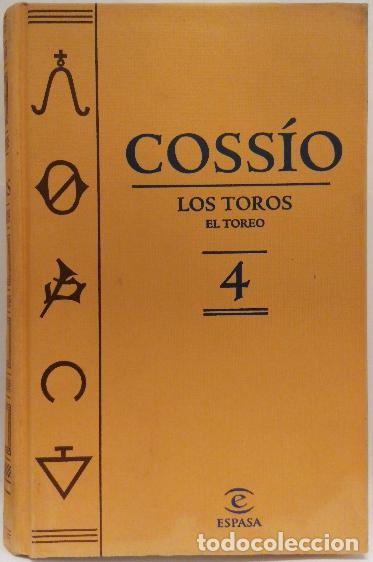 Libros: Coss&iacute;o los toros (4). - Coss&iacute;o, Jos&eacute; Mar&iacute;a de. TDK825 - Foto 1