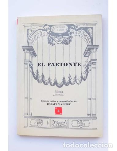 Libros: El Faetonte. F&aacute;bula esc&eacute;nica - CALDER&Oacute;N DE LA BARCA, Pedro - Foto 1