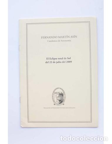 Libros: El eclipse total del Sol del 22 de julio de 2009 - MART&Iacute;N AS&Iacute;N, Fernando - Foto 1