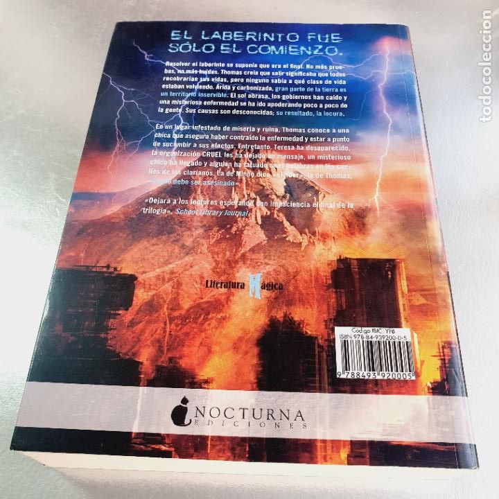 Libros: LIBRO-LAS PRUEBAS-JAMES DASHNER-NOCTURNA EDICIONES-2014 - Foto 4