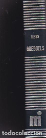 Libros: Goebbels .Mefistofeles moderno - RIESS, Curt - Foto 1