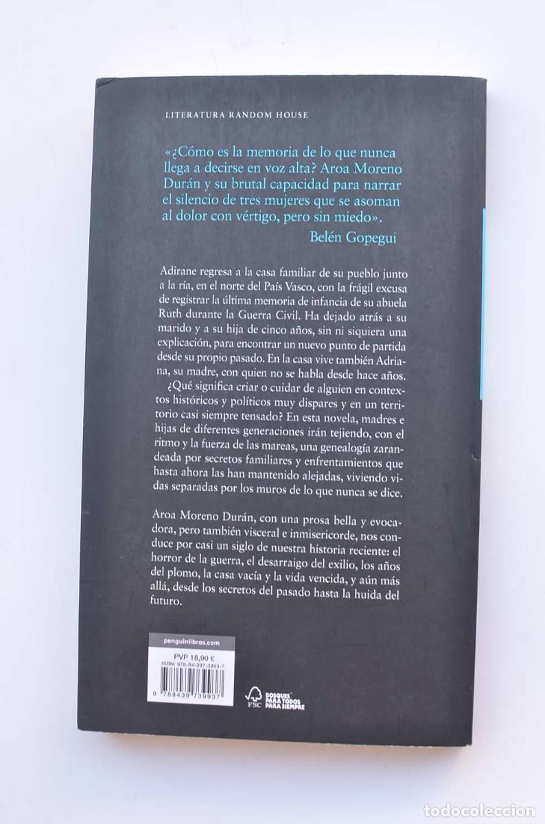Libros: La Bajamar - MORENO DUR&Aacute;N, Aroa - Foto 3