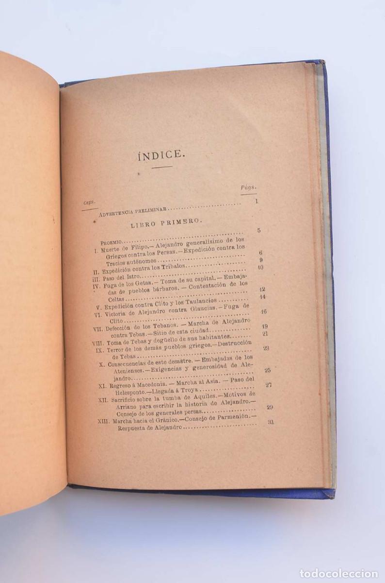 Libros: Historia de las expediciones de Alejandro - ARRIANO - Foto 4