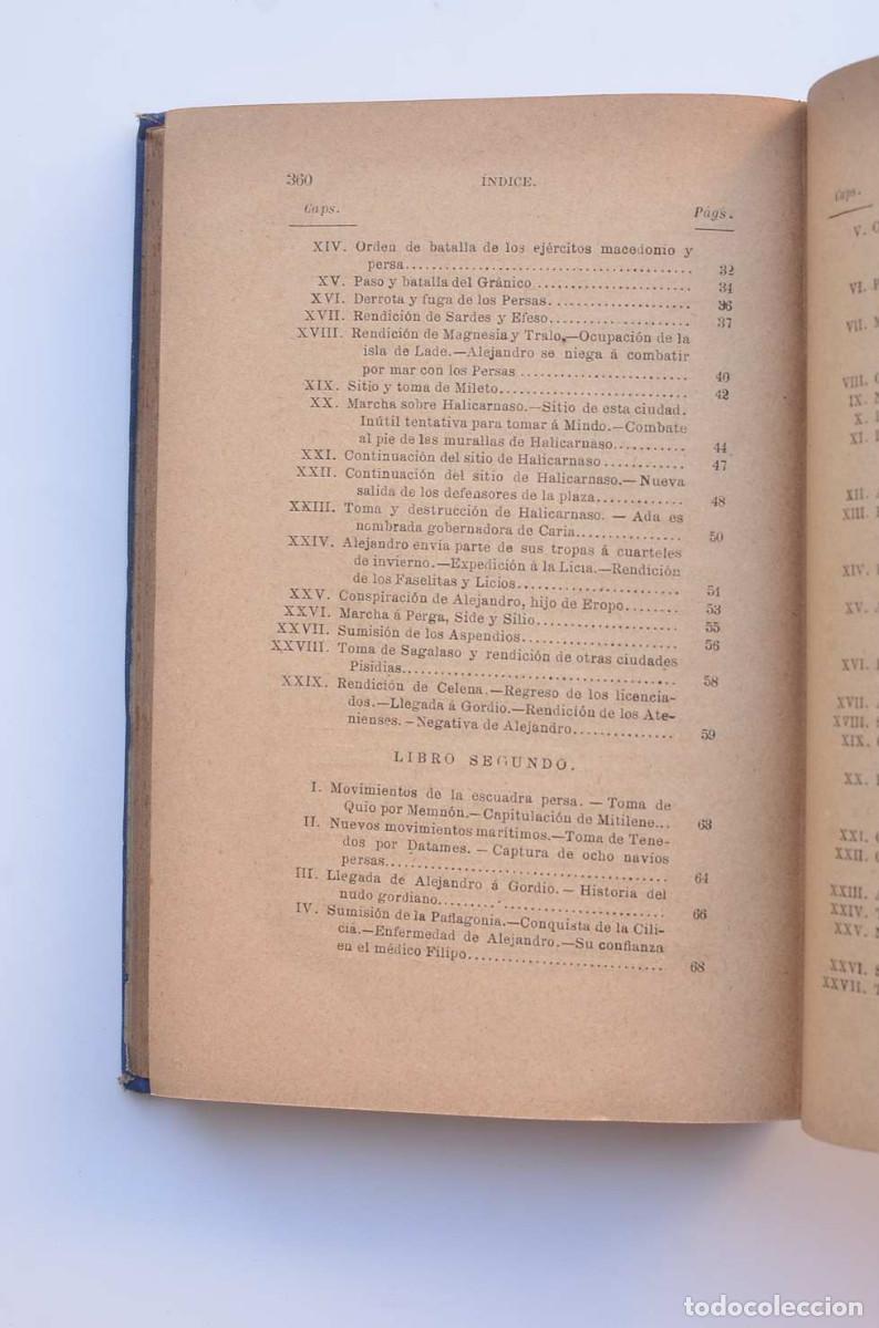Libros: Historia de las expediciones de Alejandro - ARRIANO - Foto 5