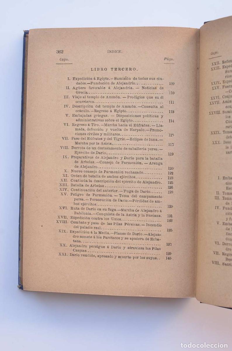 Libros: Historia de las expediciones de Alejandro - ARRIANO - Foto 7