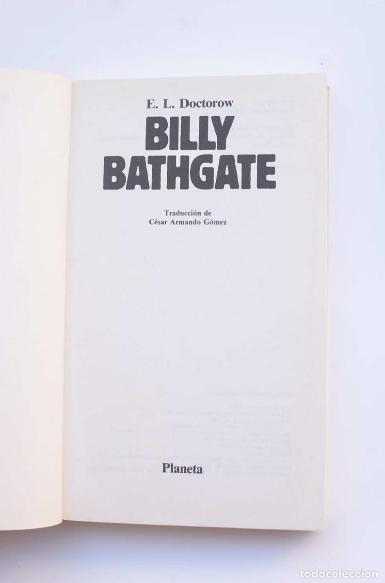 Libros: Billy Bathgate - DOCTOROW, Edgar Lawrence - Foto 2