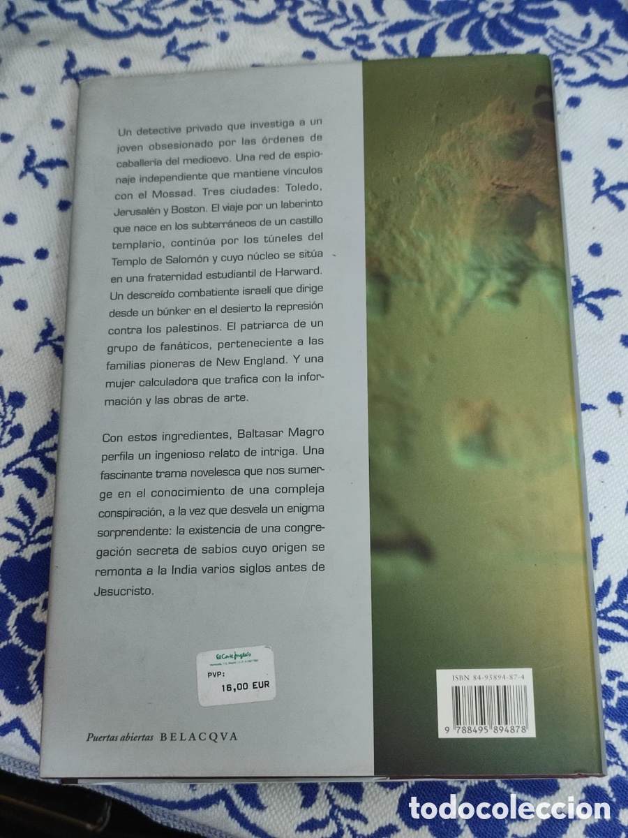 Libros: Los nueve desconocidos Baltasar Magro - Foto 4