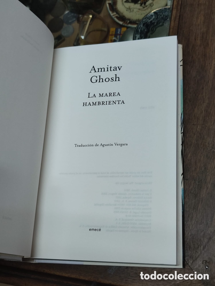 Libros: La marea Hambrienta Amitav Ghosh - Foto 3