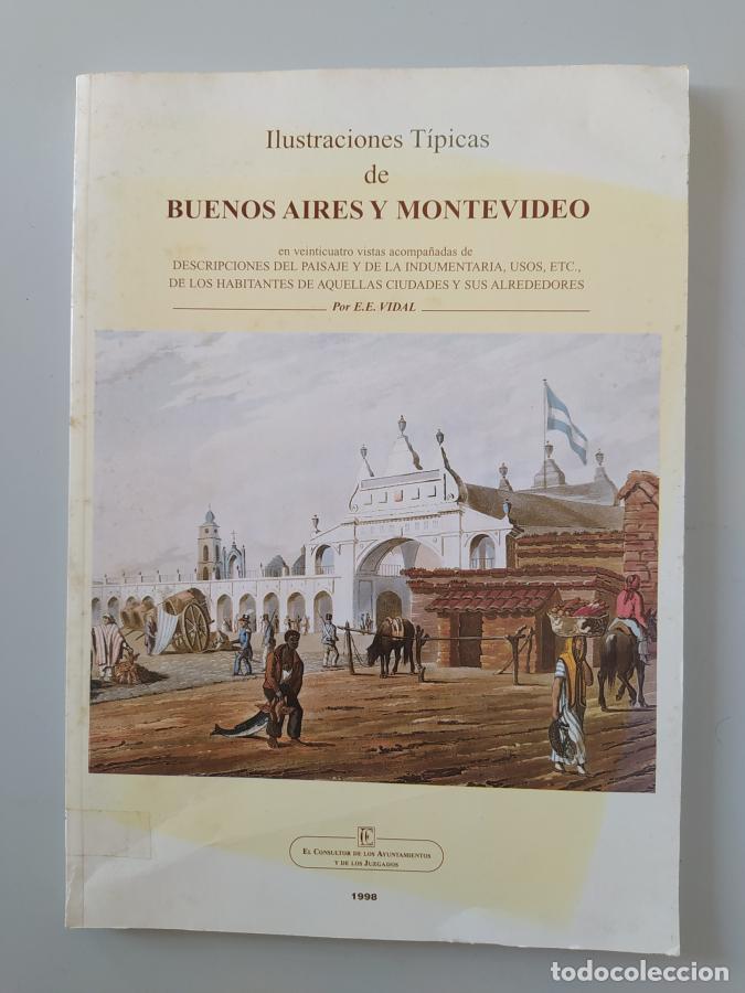Libros: ILUSTRACIONES T&Iacute;PICAS DE BUENOS AIRES Y MONTEVIDEO. - E.E. VIDAL. TDK364 - Foto 1