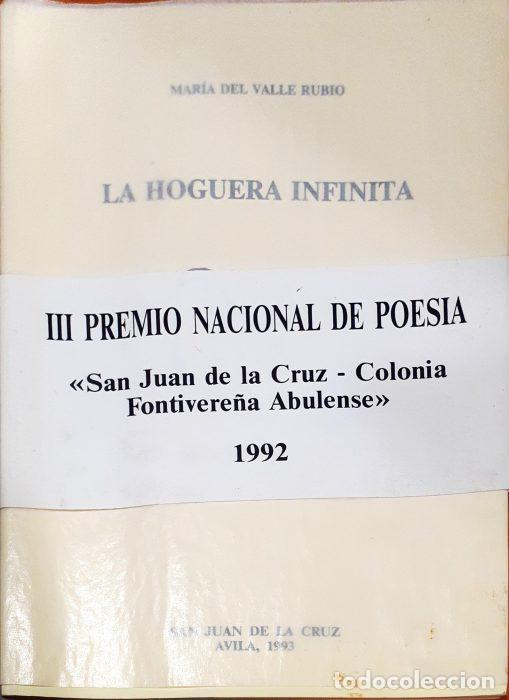 Libros: La hoguera infinita - DEL VALLE RUBIO , MAR&Iacute;A - Foto 1