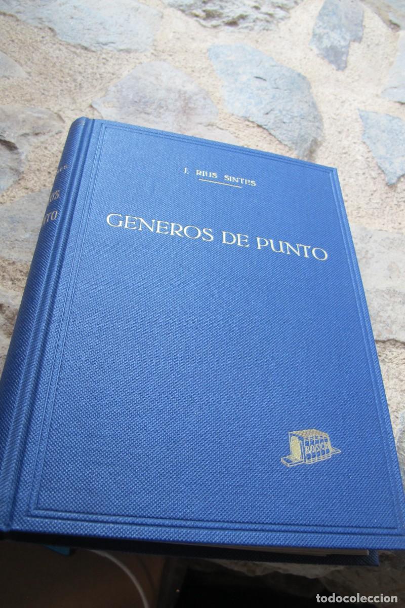 Libros: GENEROS DE PUNTO. J. RIUS SINTES - Foto 1