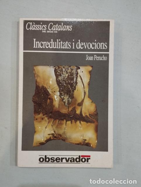 Libros: Joan Perucho - Incredulitats i devocions - Foto 1