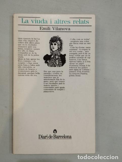 Libros: Emili Vilanova - La viuda i altres relats - Foto 1