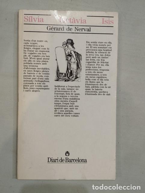 Libros: G&eacute;rard de Nerval - S&iacute;lvia / Oct&agrave;via / Isis - Foto 1