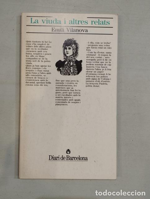 Libros: Emili Vilanova - La viuda i altres relats - Foto 1