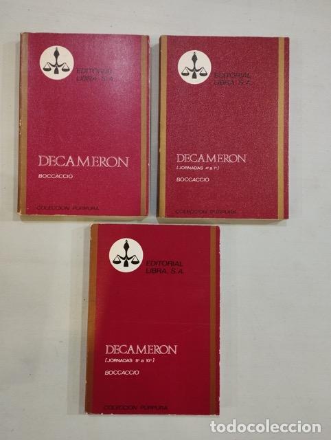 Libros: Boccaccio - Decamer&oacute;n (3 vols) - Foto 1