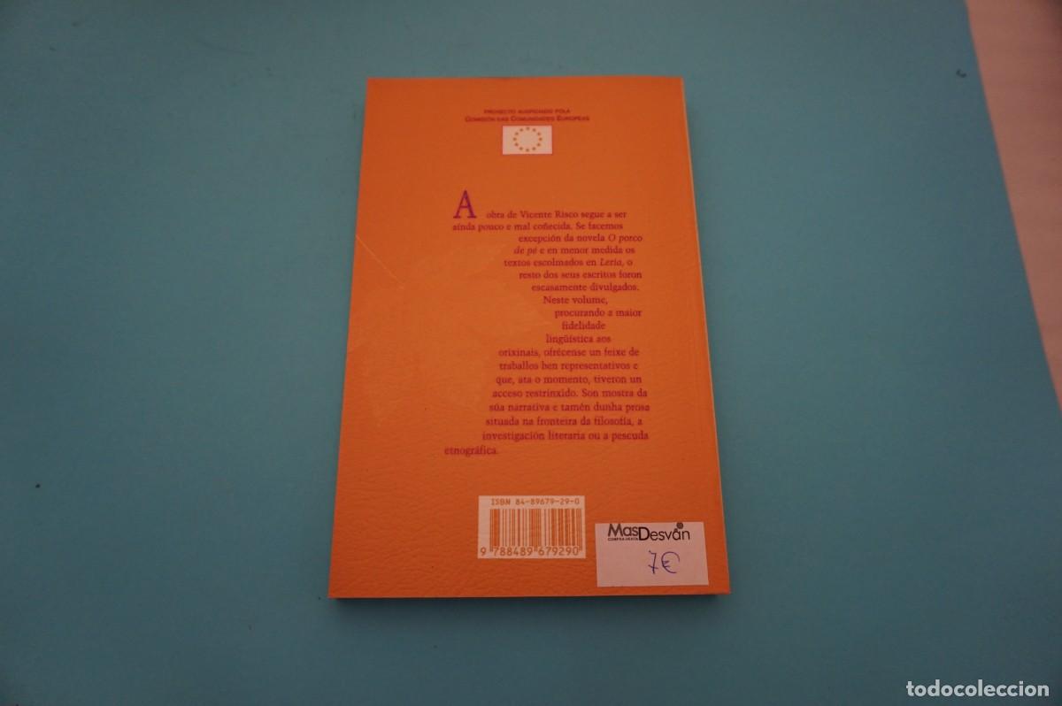 Libros: 22B/ PROSA ESCOLLIDA ANTOLOXIA - VICENTE RISCO / A NOSA TERRA - Foto 5