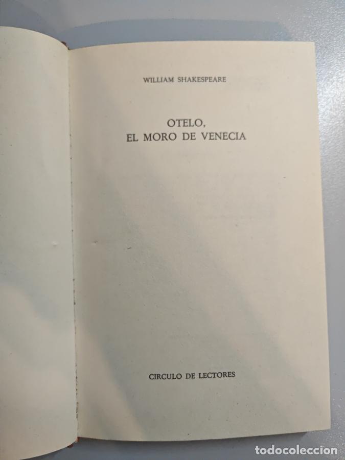 Libros: Otelo, el moro de Venecia. - William Shakespeare. TDK827 - Foto 2