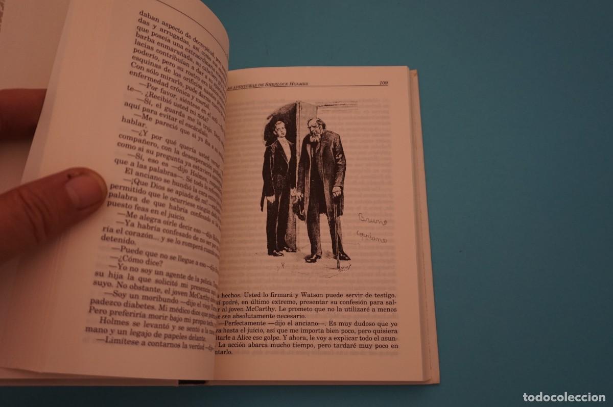 Libros: 2B/ LAS AVENTURAS DE SHERLOCK HOLMES - ARTHUR CONAN DOYLE / ALTAYA EDITOR - Foto 4