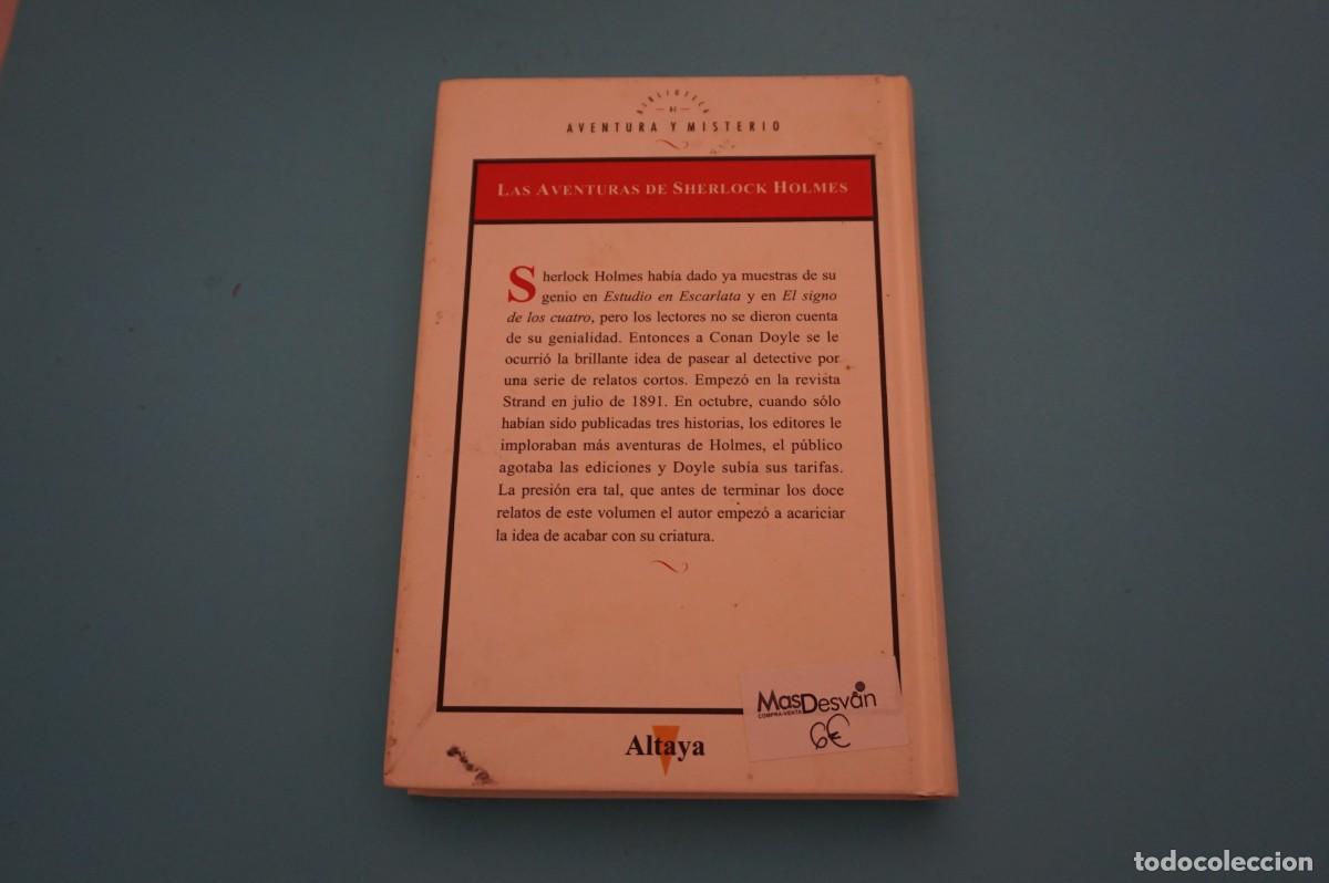 Libros: 2B/ LAS AVENTURAS DE SHERLOCK HOLMES - ARTHUR CONAN DOYLE / ALTAYA EDITOR - Foto 5