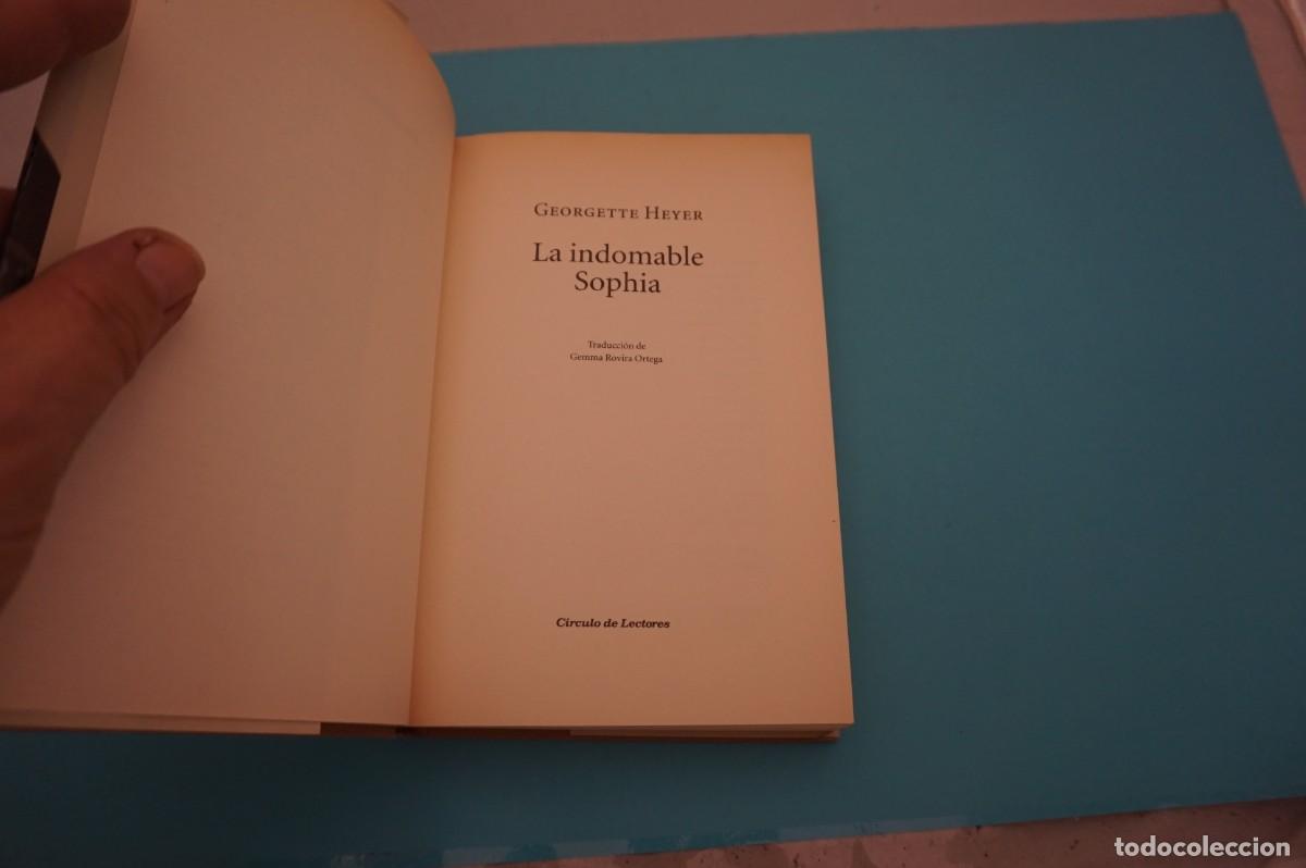 Libros: 5A/ LA INDOMABLE SOPHIA - GOERGETTE HEYER / CIRCULO DE LECTORES - Foto 2