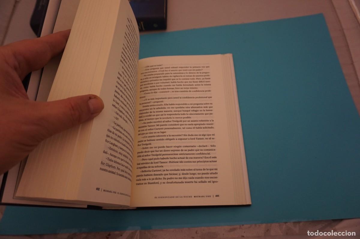 Libros: 6C/ EL SIGNIFICADO DE LA NOCHE - MICHAEL COX / EDITORIAL PLANETA - Foto 3