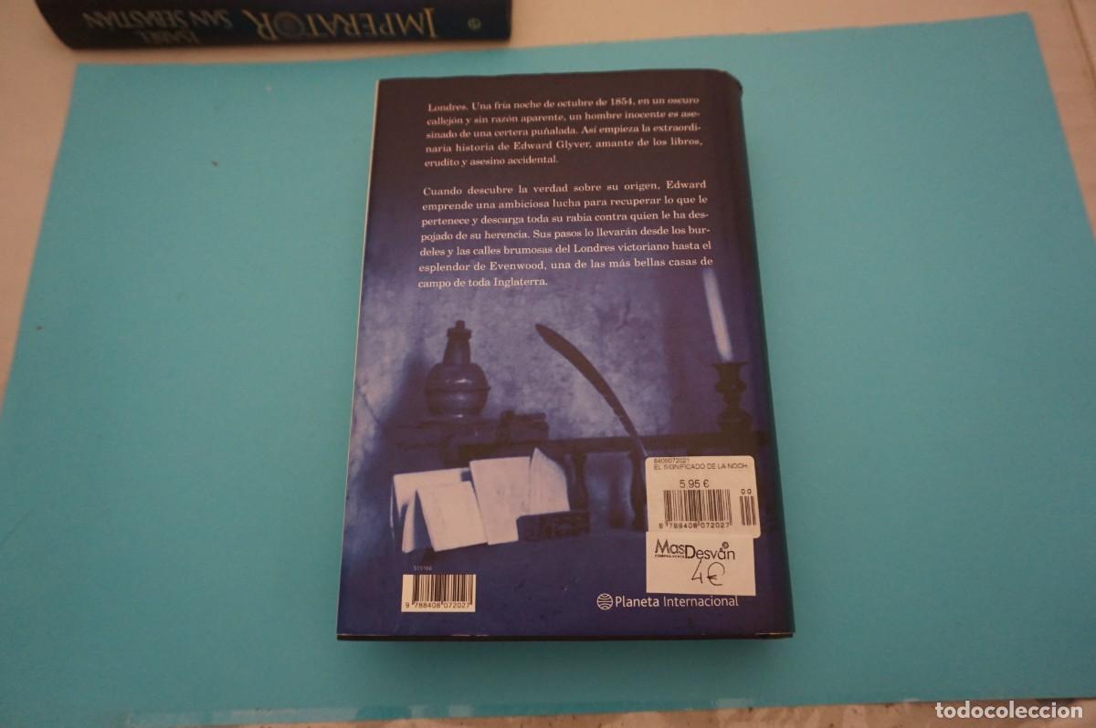 Libros: 6C/ EL SIGNIFICADO DE LA NOCHE - MICHAEL COX / EDITORIAL PLANETA - Foto 6