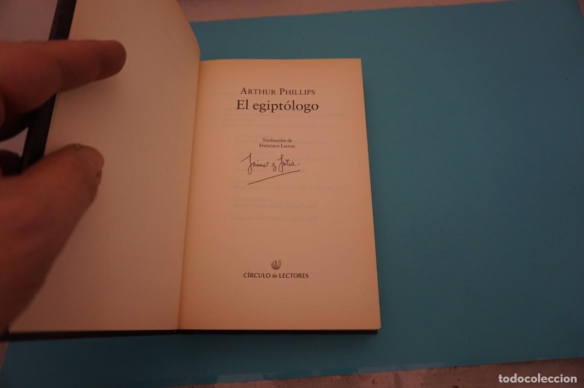 Libros: 9B/ EL EGIPTOLOGO - ARTHUR PHILLIPS / CIRCULO DE LECTORES - Foto 2