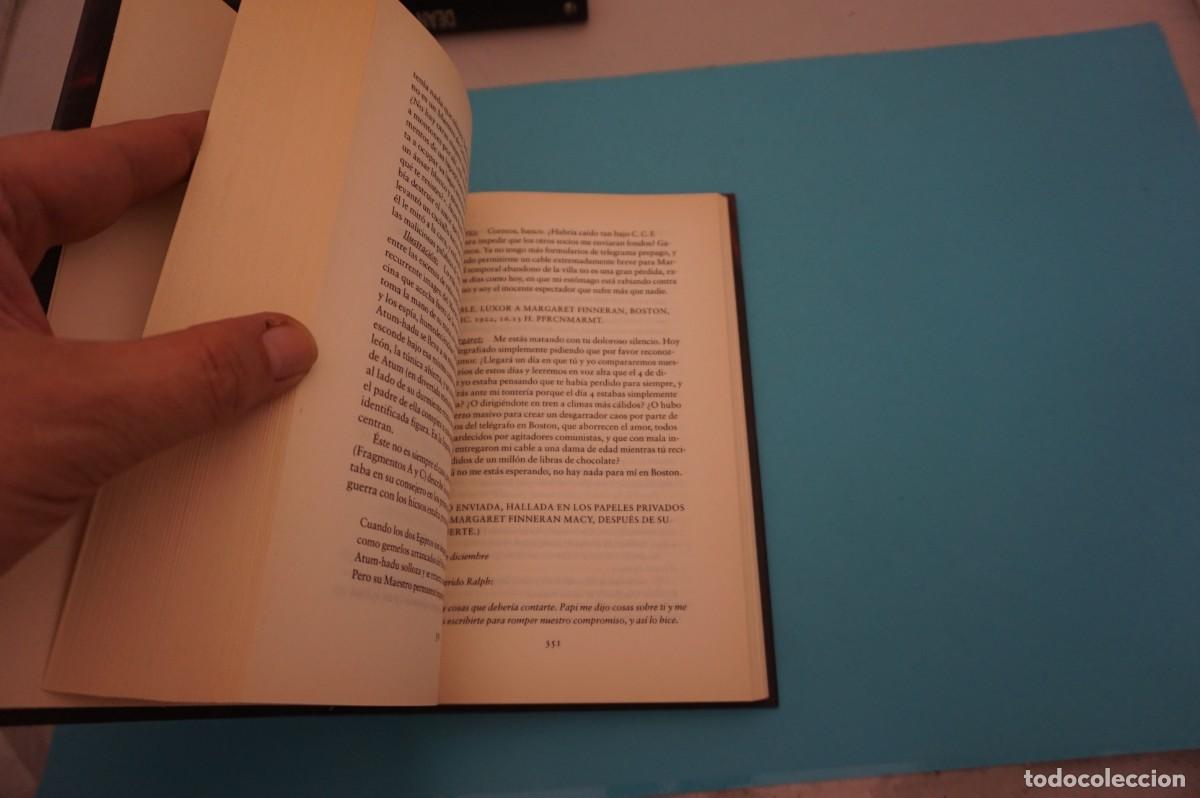 Libros: 9B/ EL EGIPTOLOGO - ARTHUR PHILLIPS / CIRCULO DE LECTORES - Foto 3