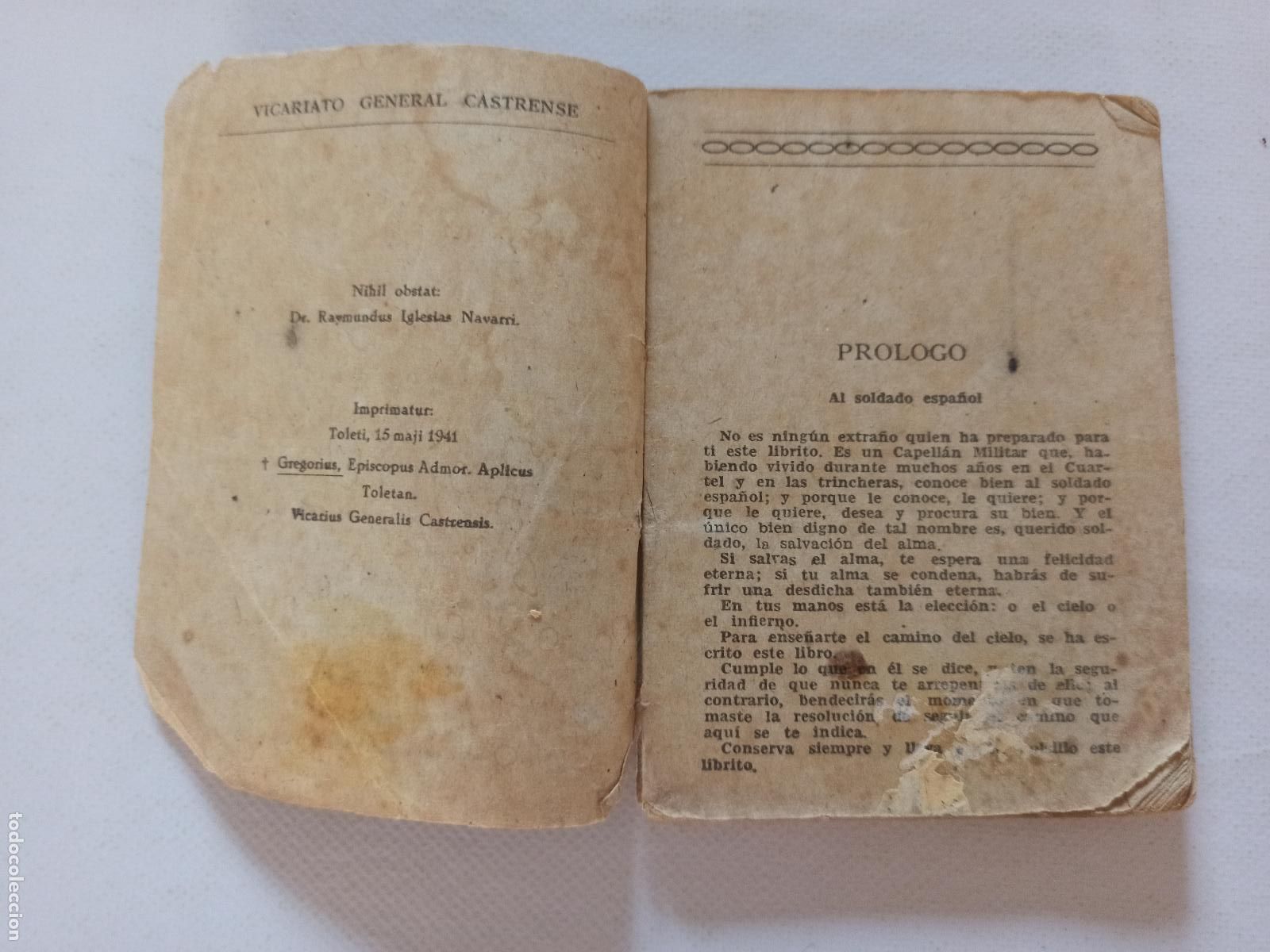 Libros: DEVOCIONARIO DEL SOLDADO - DR. LUIS BARBERO MARTINEZ - 3&ordf; EDICION (030A) - Foto 4