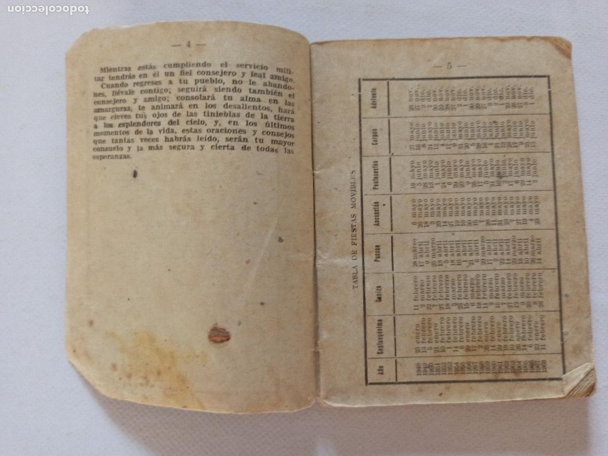 Libros: DEVOCIONARIO DEL SOLDADO - DR. LUIS BARBERO MARTINEZ - 3&ordf; EDICION (030A) - Foto 5