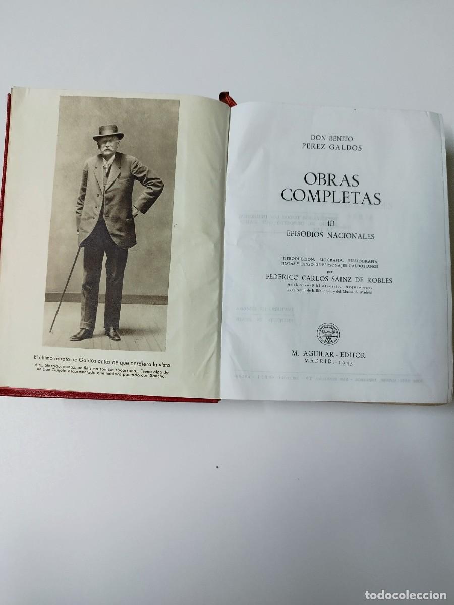Libros: OBRAS COMPLETAS - BENITO PEREZ GALDOS - Foto 1
