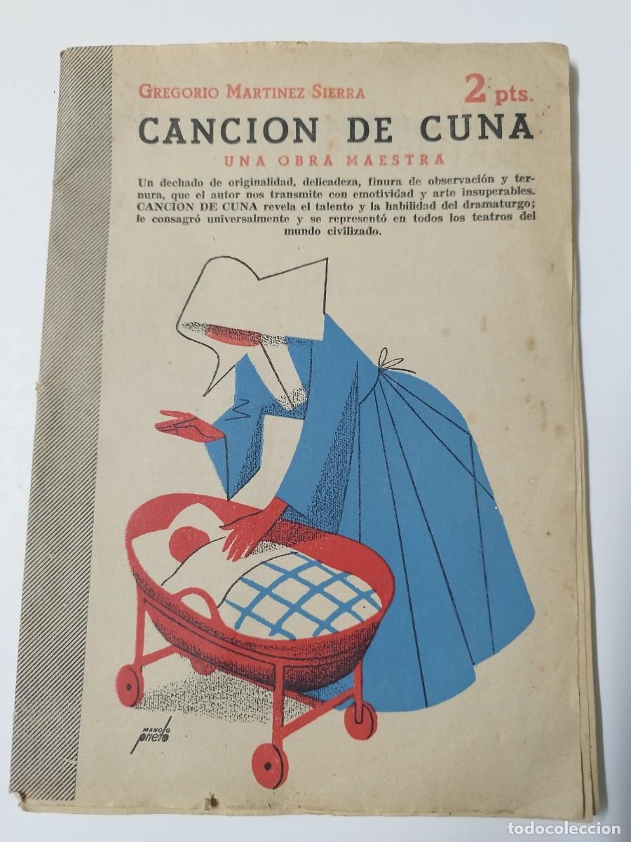 Libros: Cancion de Cuna - Gregorio Martinez Sierra - Foto 1