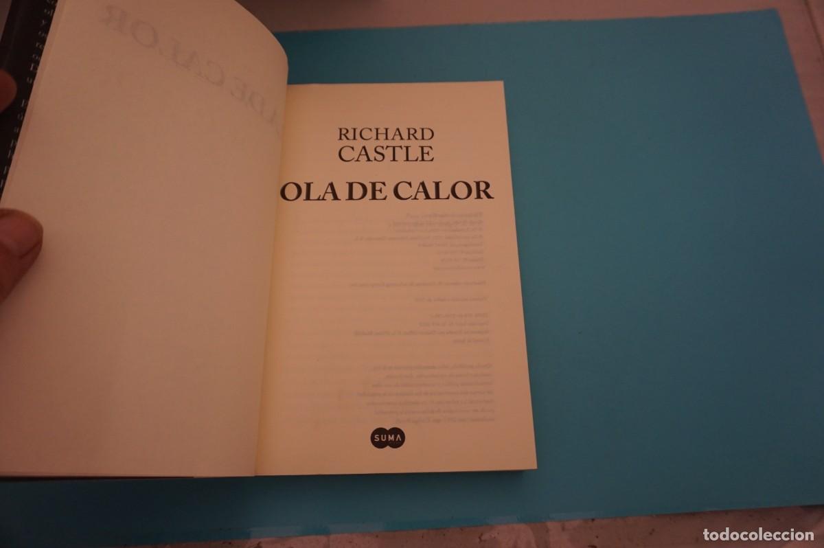 Libros: 9B/ OLA DE CALOR - RICHARD CASTLE - LIBRO BASADO EN LA SERIE DE TELEVISION / SUMA - Foto 2