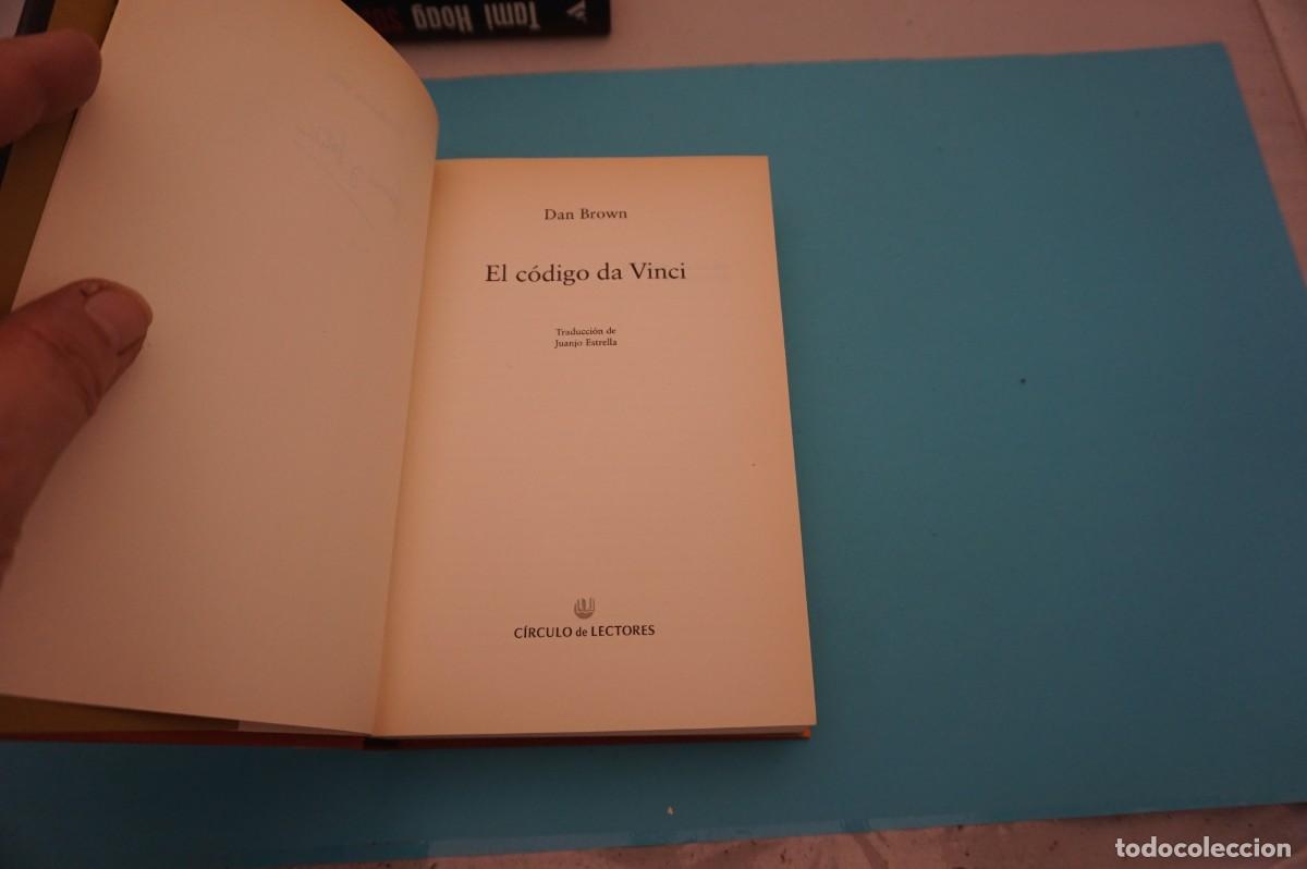 Libros: 10D/ EL CODIGO DA VINCI - DAN BROWN / CIRCULO DE LECTORES - Foto 2