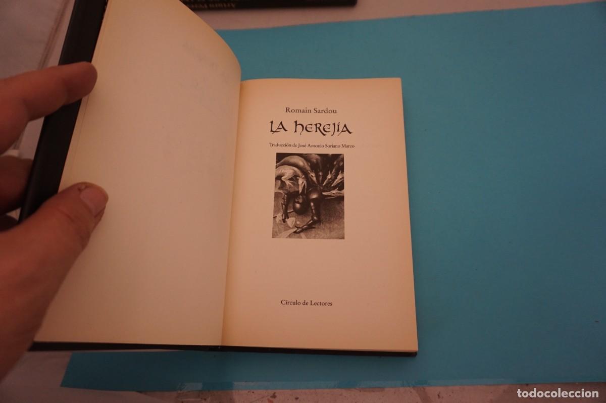 Libros: 10D/ LA HEREJIA - ROMAIN SARDOU / CIRCULO DE LECTORES - Foto 2