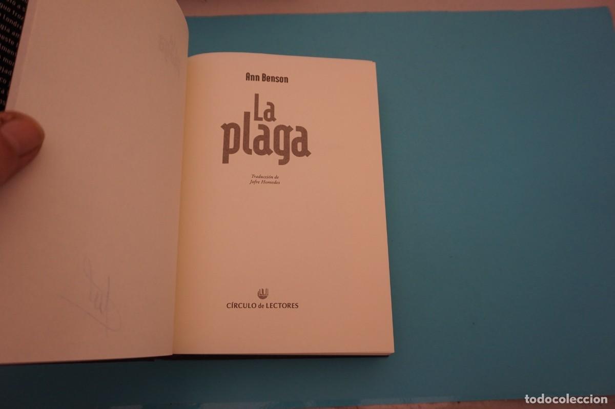 Libros: 15A/ LA PLAGA - ANN BENSON / CIRCULO DE LECTORES - Foto 2