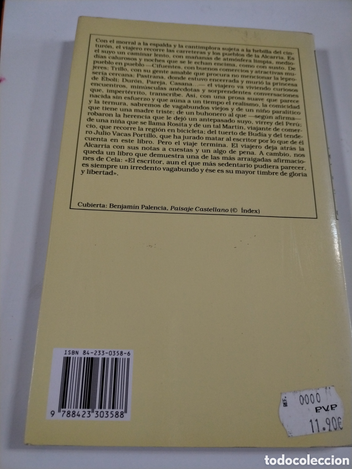 Libros: VIAJE A LA ALCARRIA CAMILO JOSE CELA. CL - Foto 2