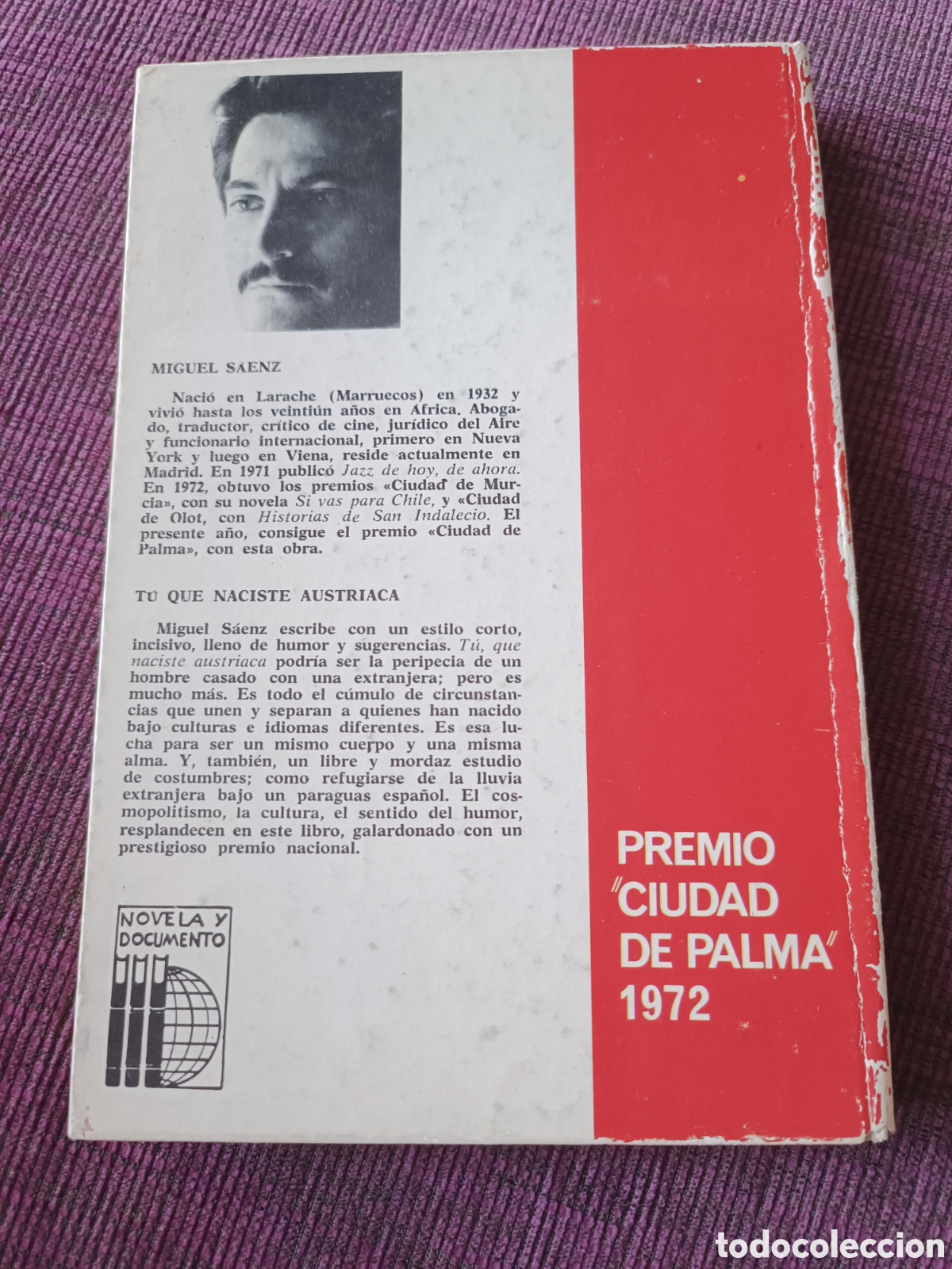 Libros: Tu, que naciste Austriaca. Miguel S&aacute;enz - Foto 2