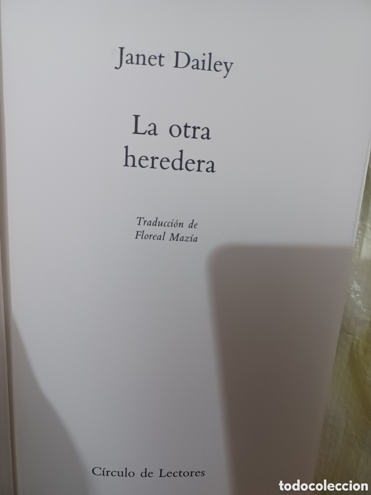 Libros: Barybook C37. La otra heredera Janet Dailey - Foto 2