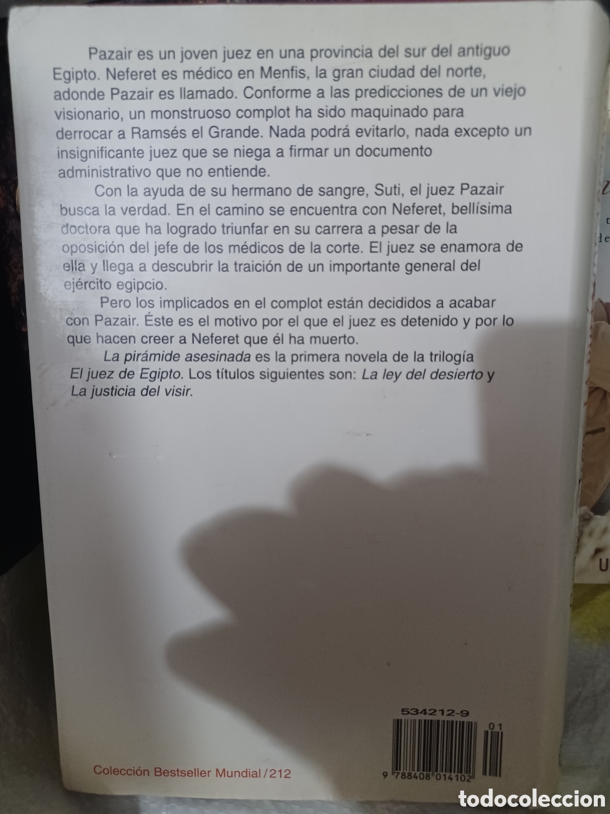 Libros: Barybook 258. . La pir&aacute;mide asesinada Christian Jacq - Foto 2