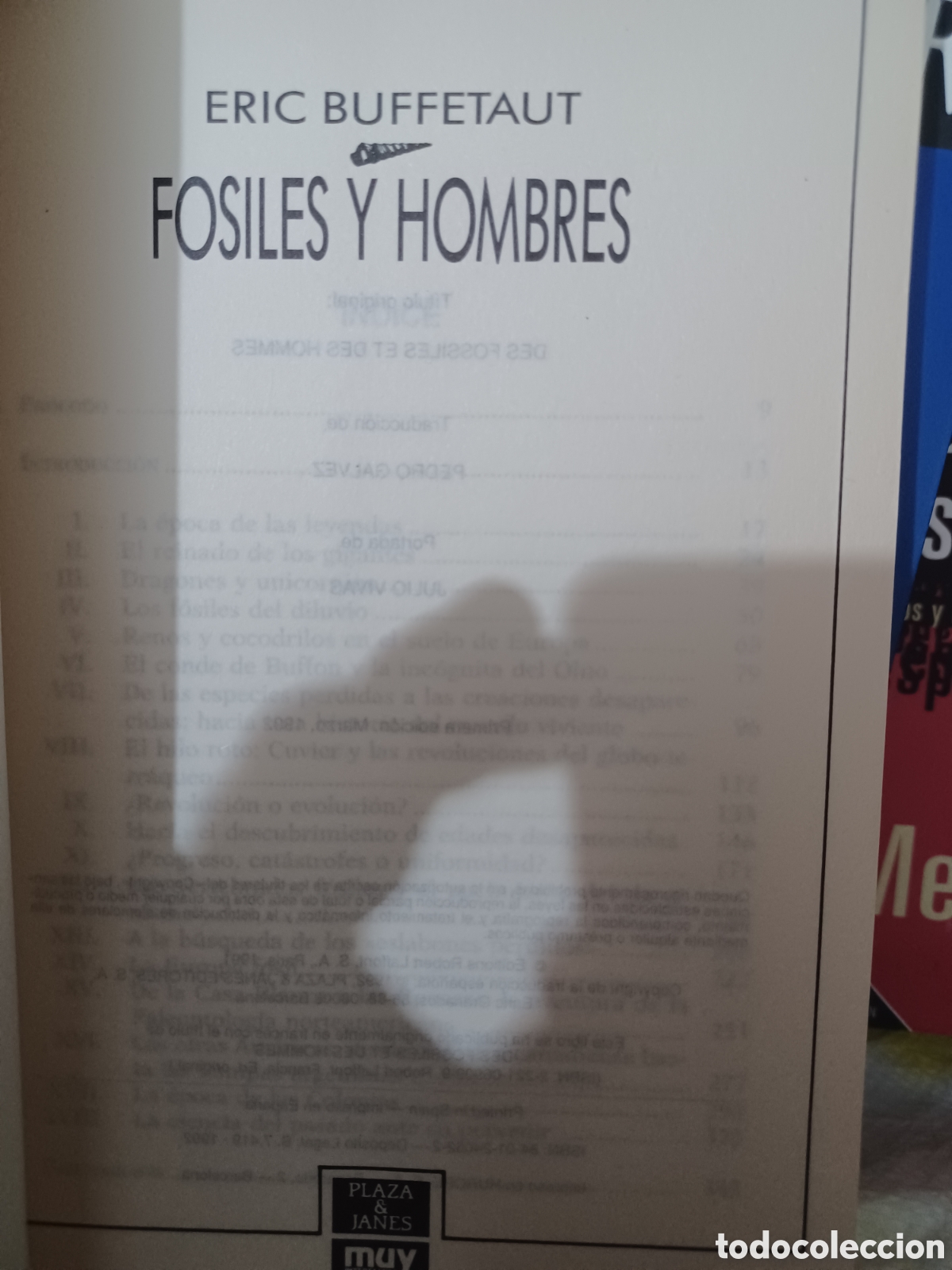 Libros: Barybook C37. F&oacute;siles y hombres Eric Buffetaut - Foto 3