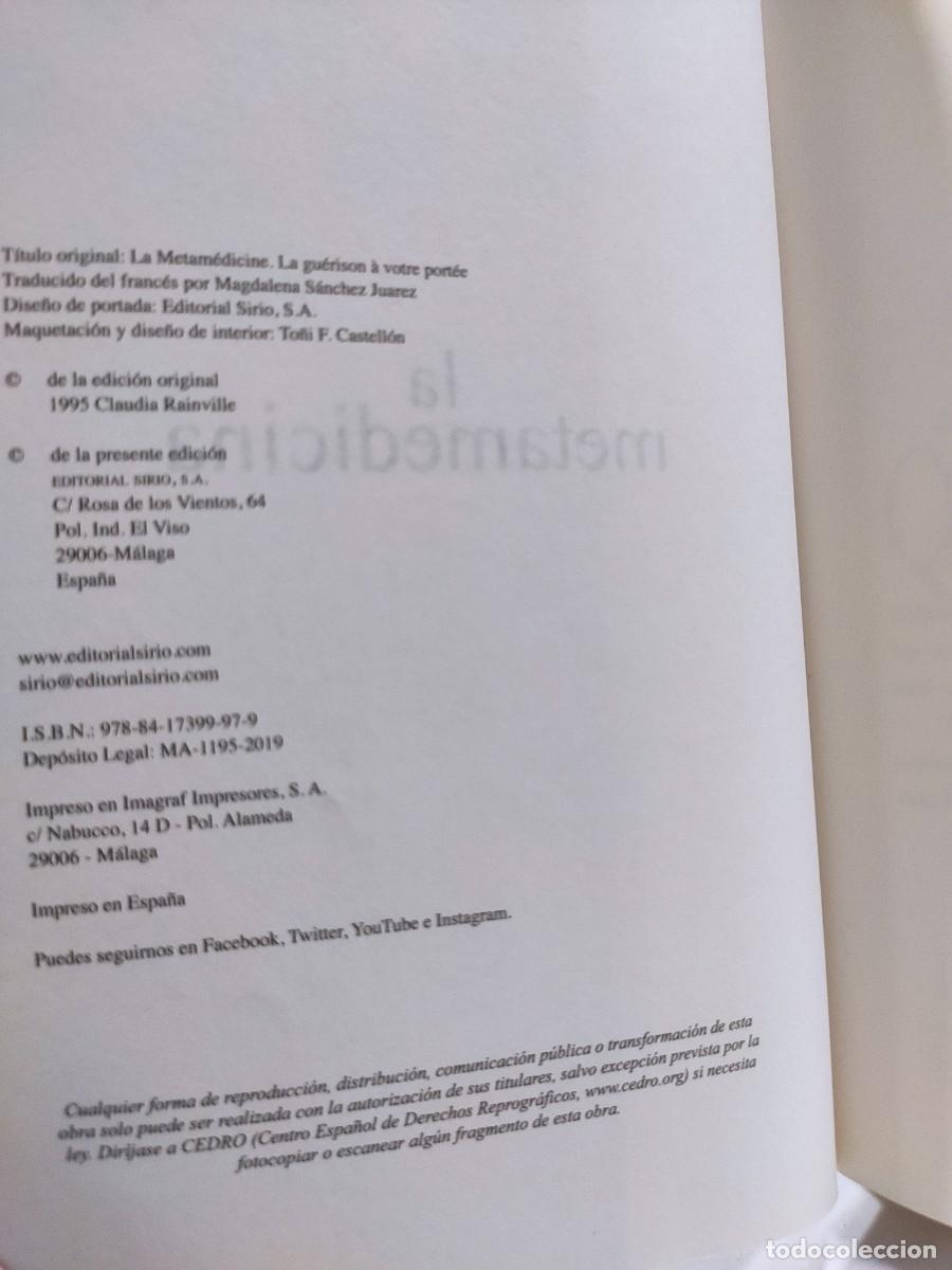 Libros: LA METAMEDICINA - Claudia Rainville - Foto 7